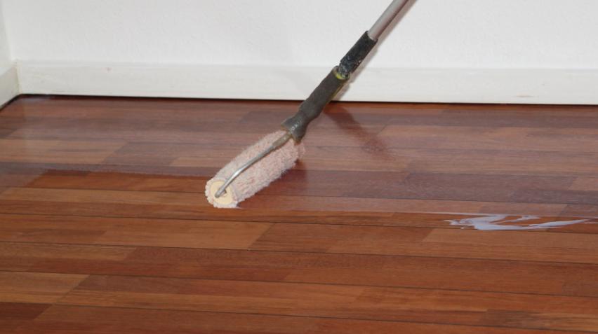wood floor sealing